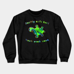 Yeah yeah yeah turtle time Crewneck Sweatshirt